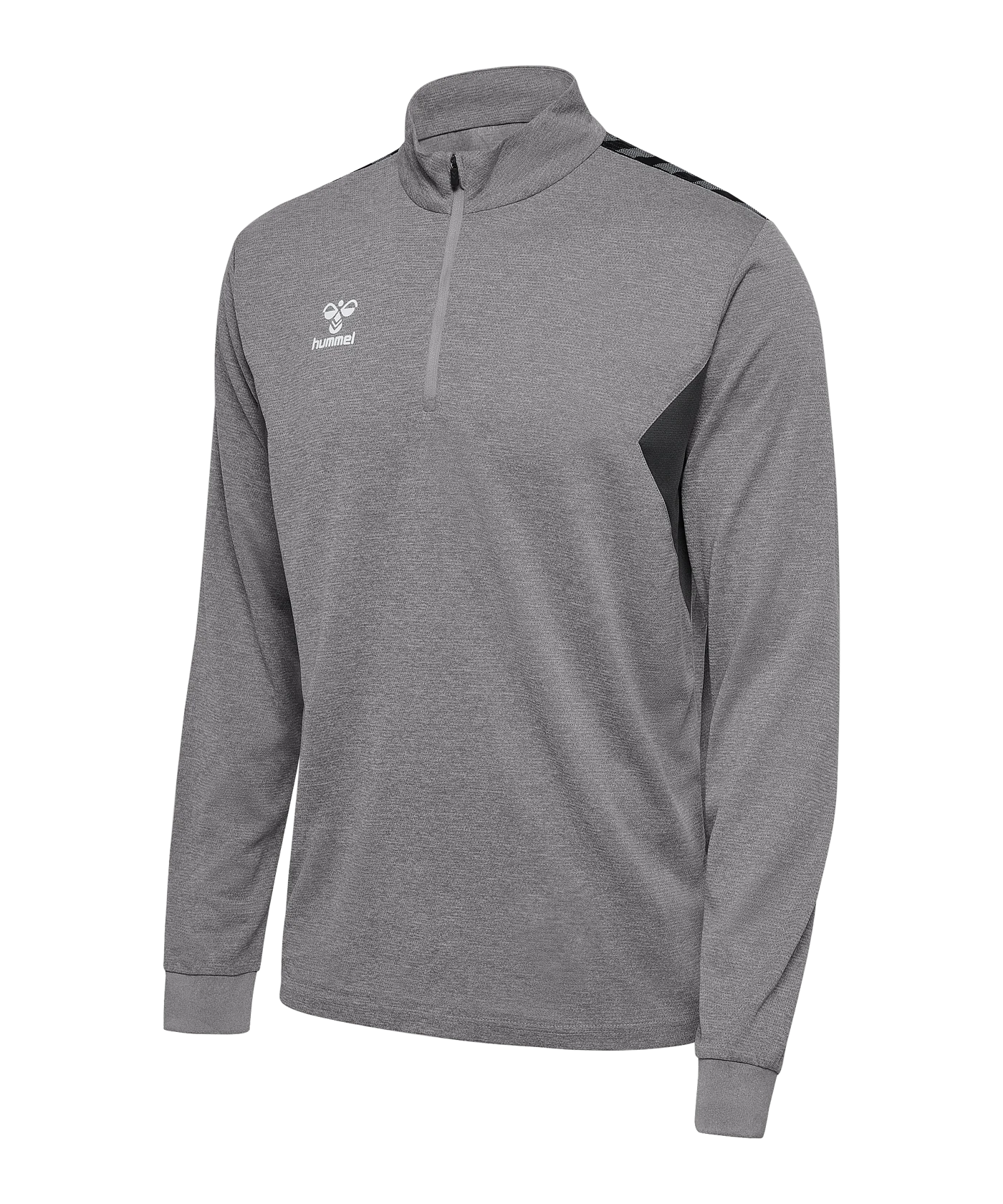 Hummel hmlAUTHENTIC HalfZip Sweatshirt Grau F2006