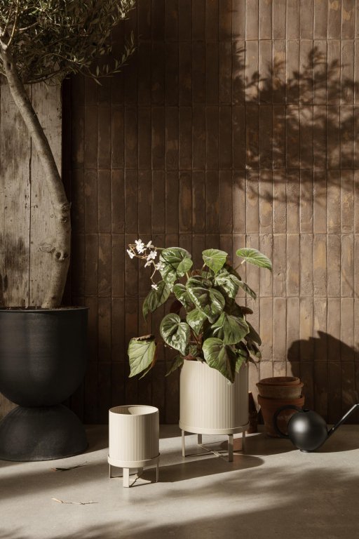 Ferm Living Bau plantenbak large black