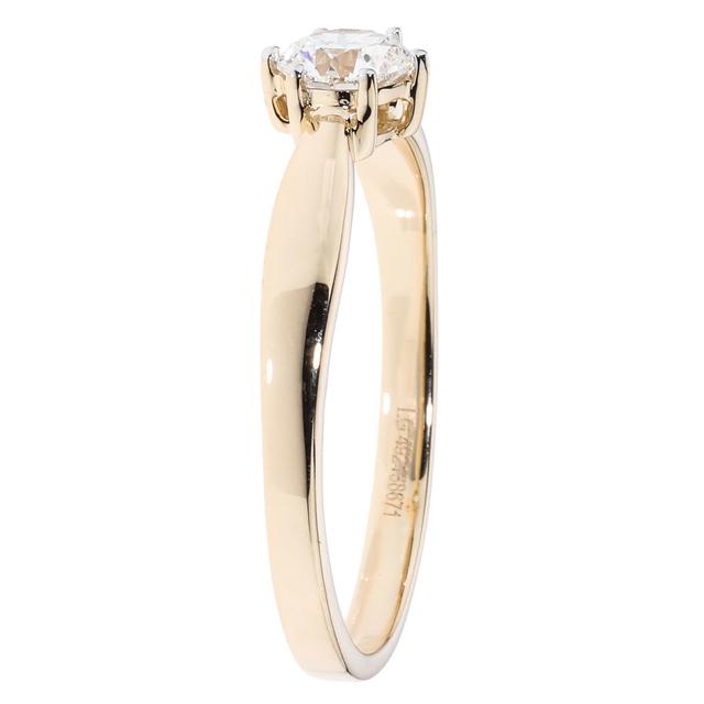 Brillant-Ring, 0,50 ct., SI, Top Wesselton, Gold 585