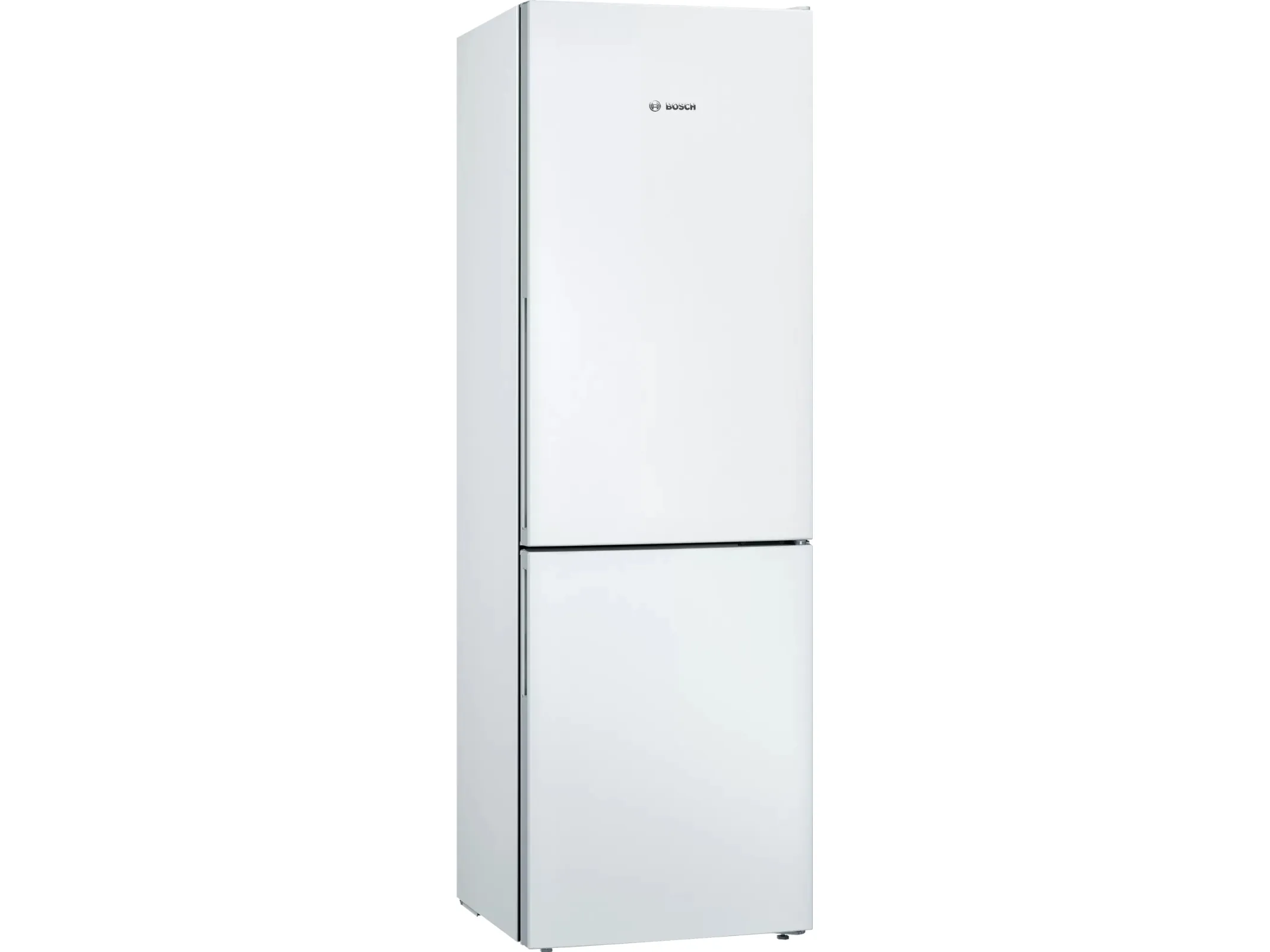 Bosch Serie | 4 KGV362WEAS - Køleskab/fryser - bund-fryser - bredde: 60 cm - dybde: 65 cm - højde: 186 cm - 308 liter - Klasse E - hvid