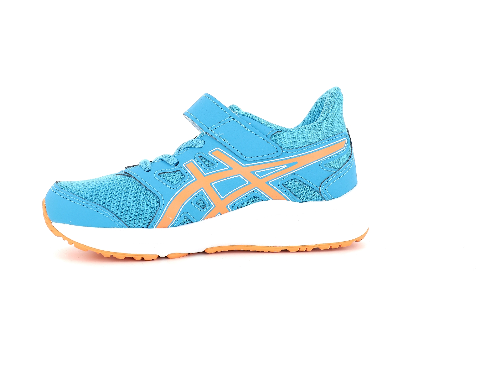 Asics-JOLT 4 PS Synthétique Bleu-Orange