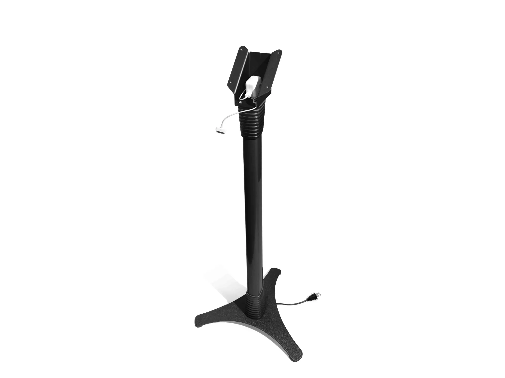 Compulocks VESA Portable Floor Stand - Stativ - for LCD display - aluminium - sort - gulvstående