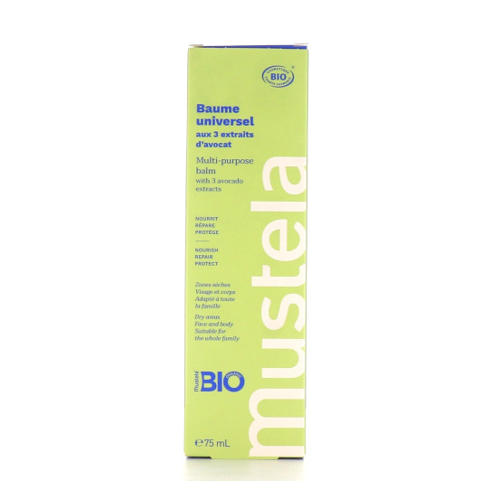 Mustela baume universel bio - Zones sèches visage et corps