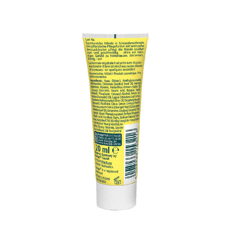 Kneipp Sekunden-Handcreme Reisegröße, 20 ml
