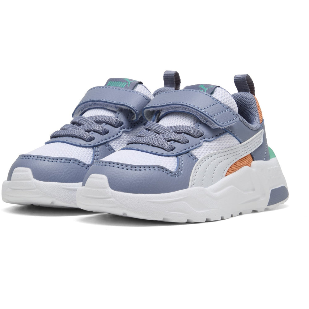 Køb Puma White-Silver Mist-Gray Sky Trinity 2 LT AC+ Inf