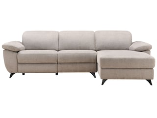 Ecksofa NINA 272 x 164 cm stonegrau