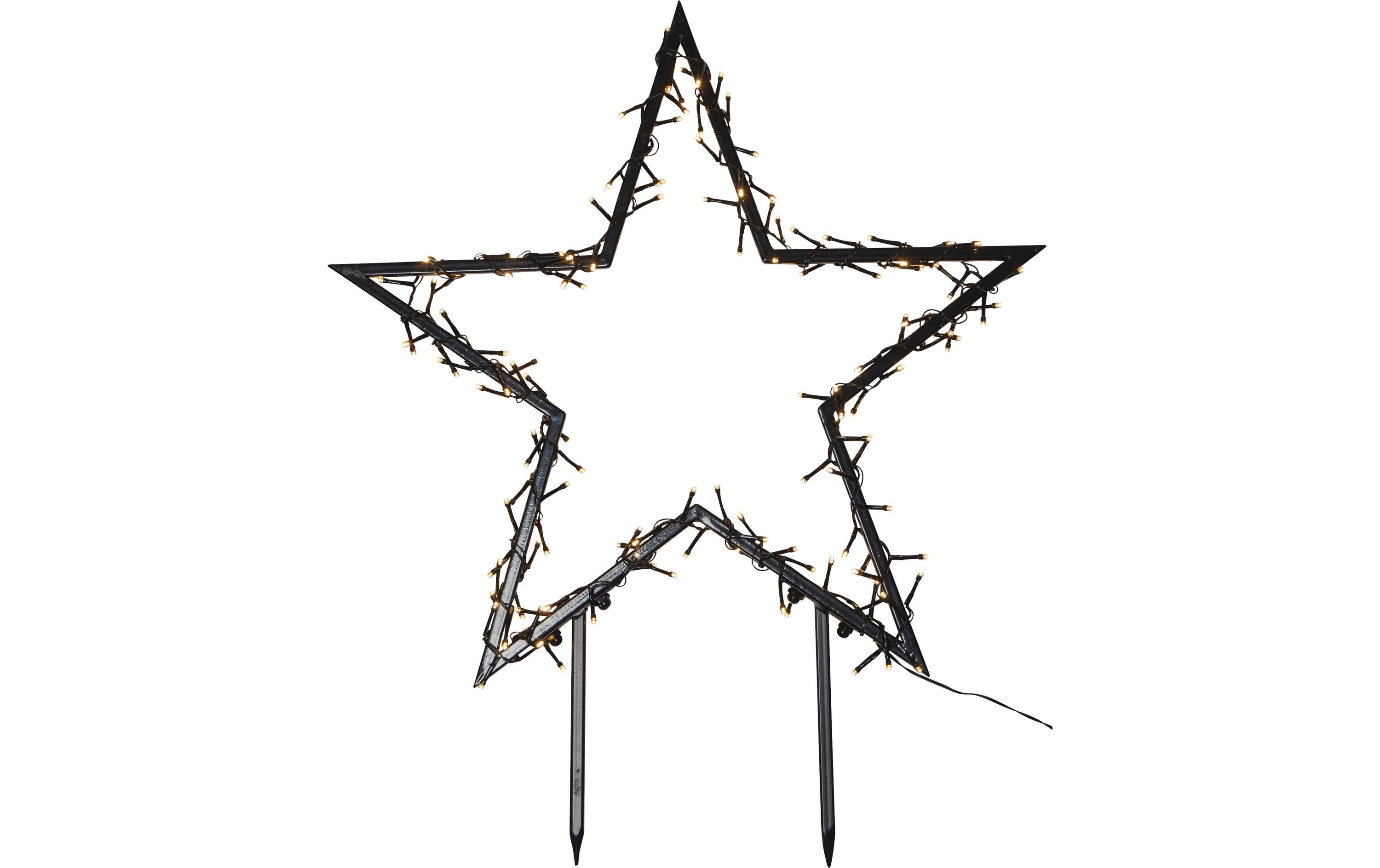 LED-Figur Stern Spiky, 140 LED, 73 cmLED Stern mit Erdspiess