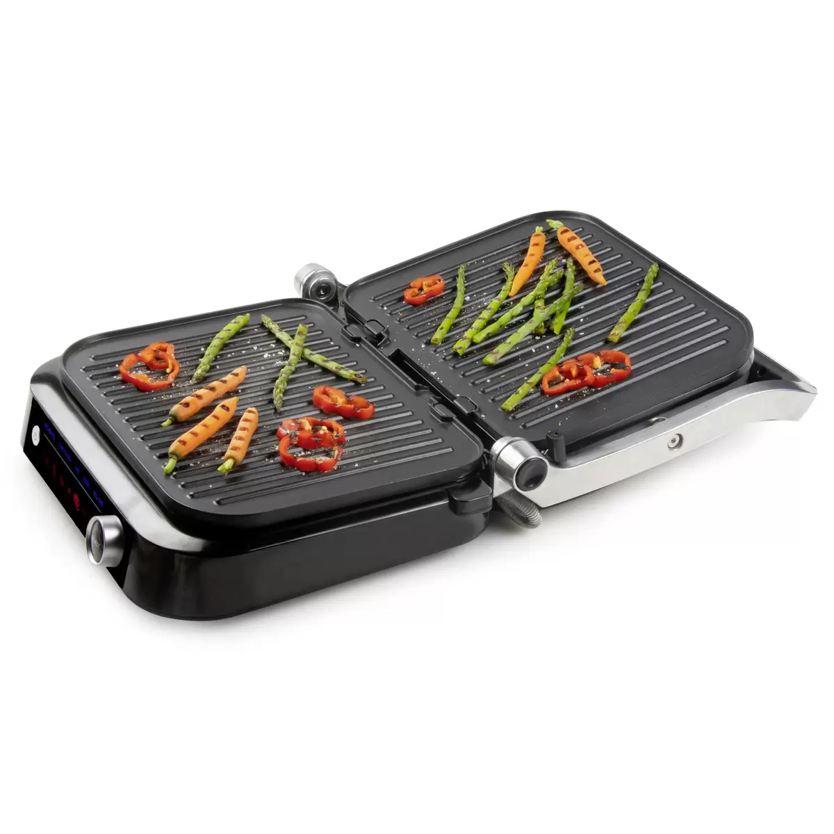 Elektrogrill Tisch Domo DO9249G anthrazit,silber