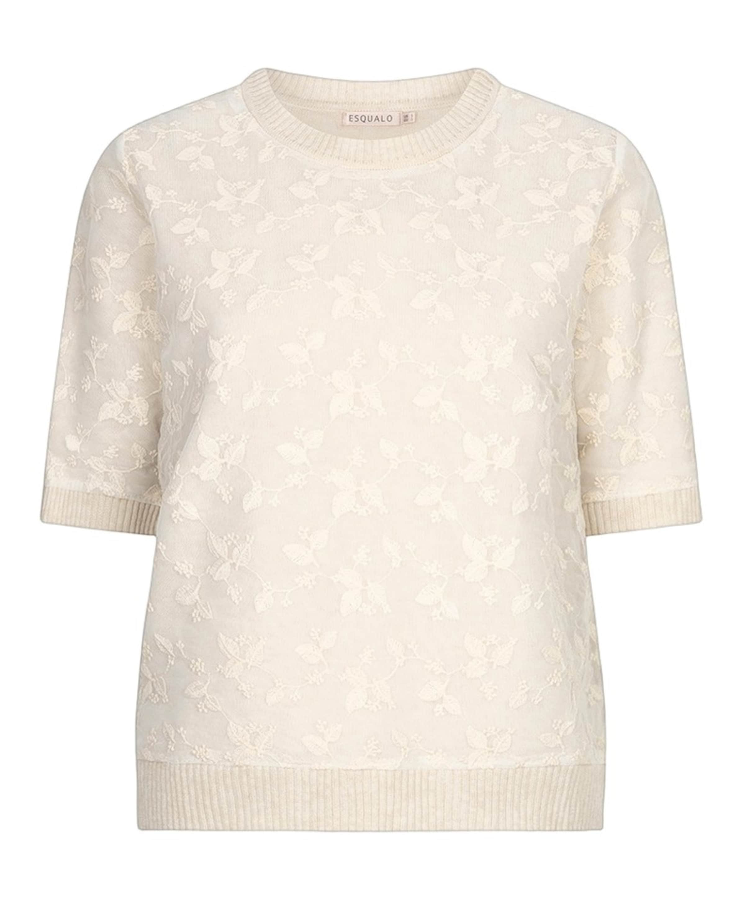 EsQualo Dames trui beige
