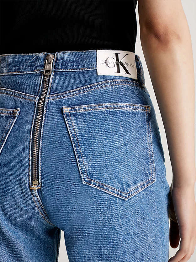Calça jeans slim reta autêntica