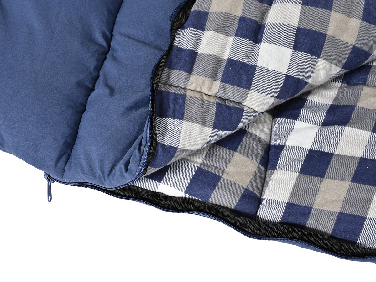 Obelink Sleepcozy Hood slaapzak - Crown Blue