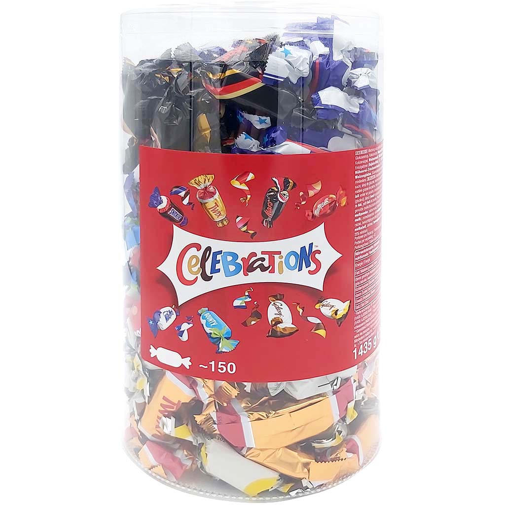 Celebrations Blisterbox 150er Dose 1435g MHD:7.9.25