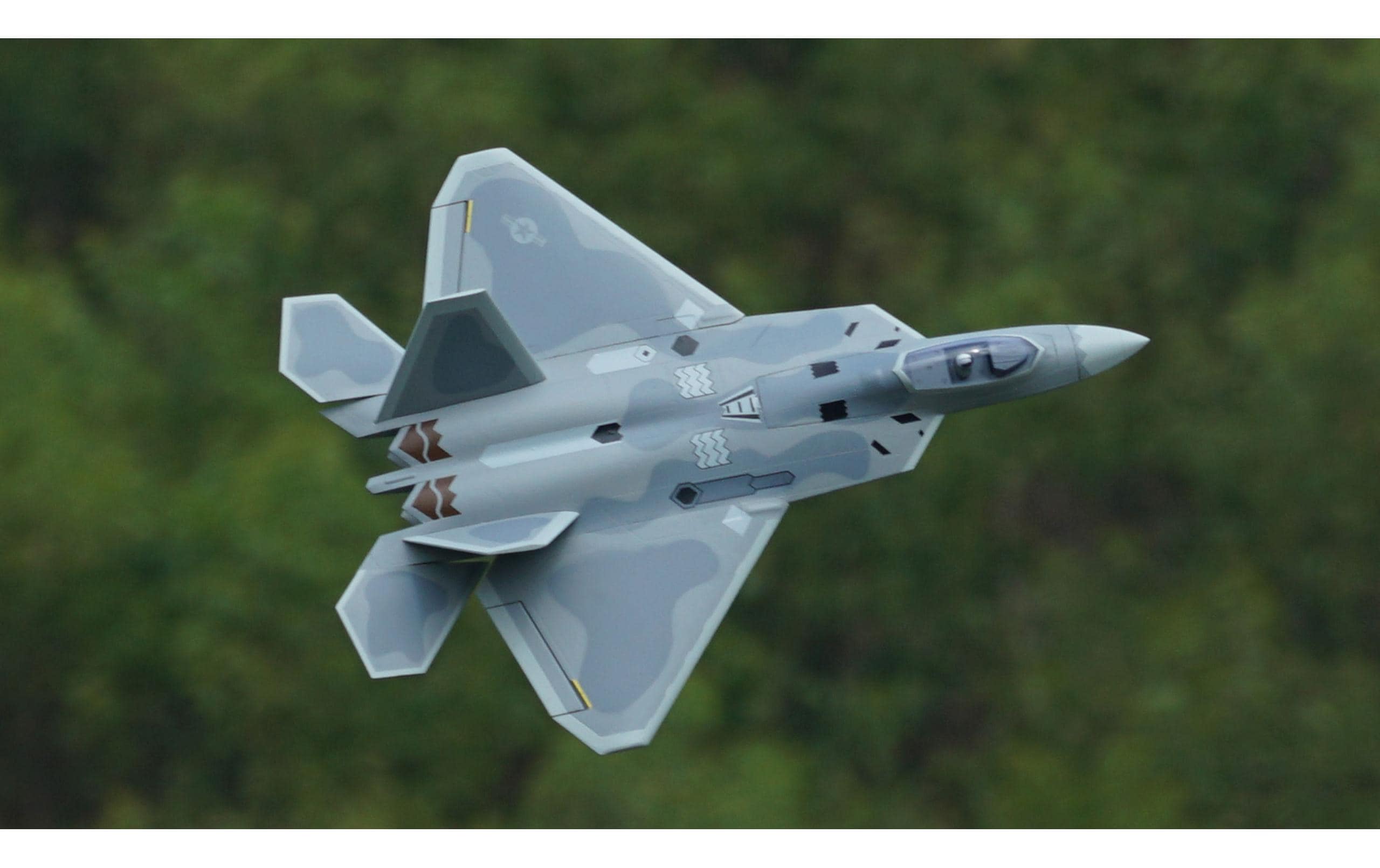 Impeller Jet XFly F-22 Raptor, 40 mm Twin EDF, PNP<br>Semi-Scale Jet mit zwei 40 mm Impeller
