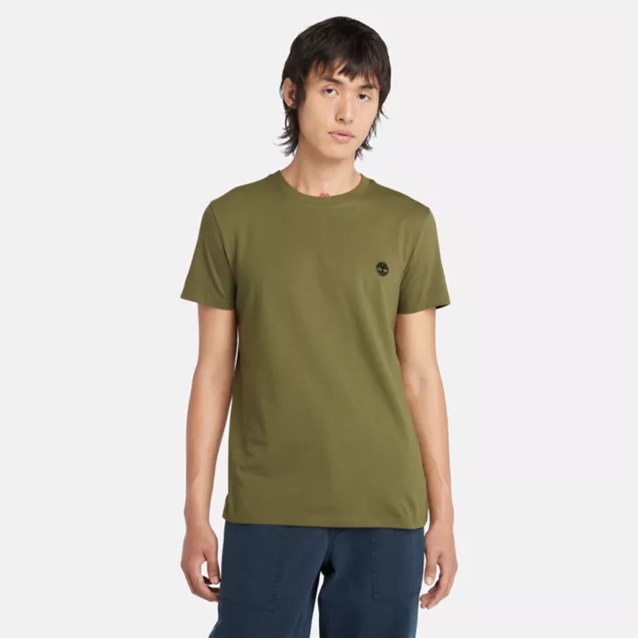 T-shirt Dunstan River pour homme en vert