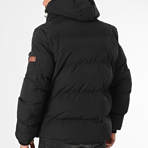 Doudoune Capuche Noir