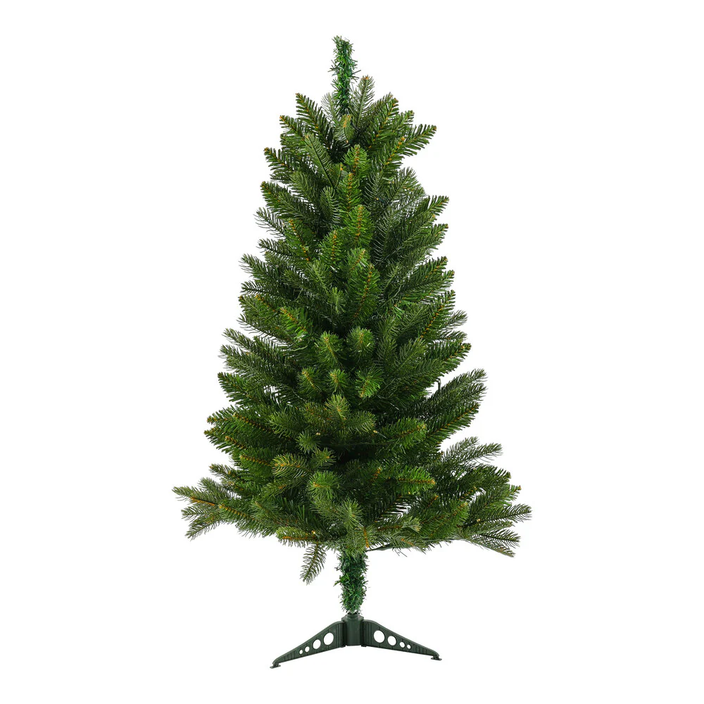 Det Gamle Apotek  Kunstigt juletræ m. afstivet top, Grøn - H90 x D65 cm.