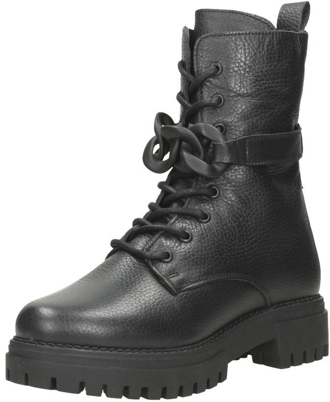 Sub55 Veterschoenen Hoog zwart