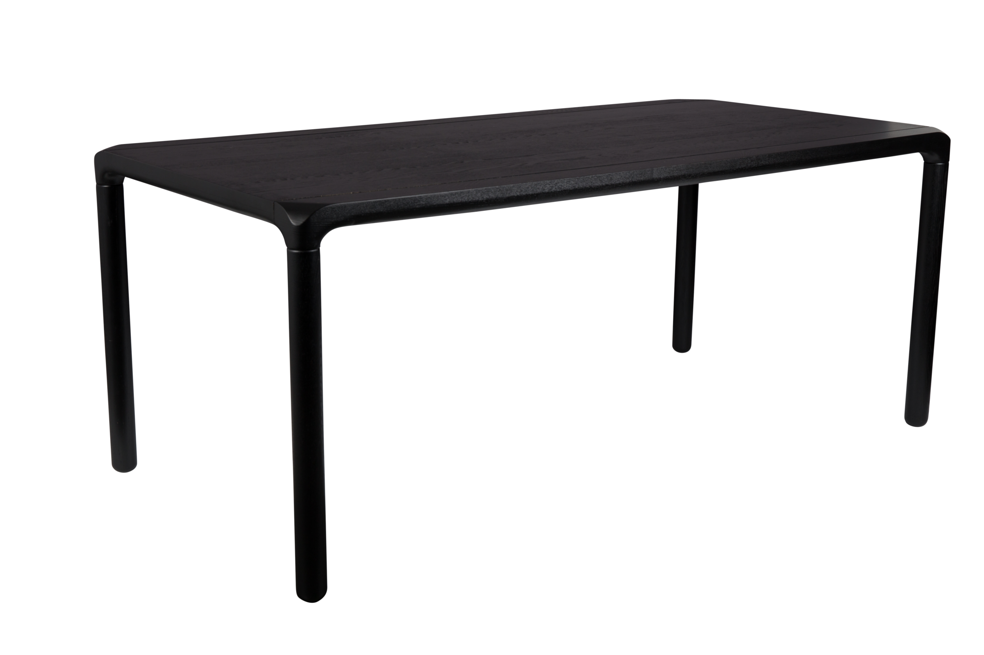 Eettafel Storm zwart 180 x 90 cm