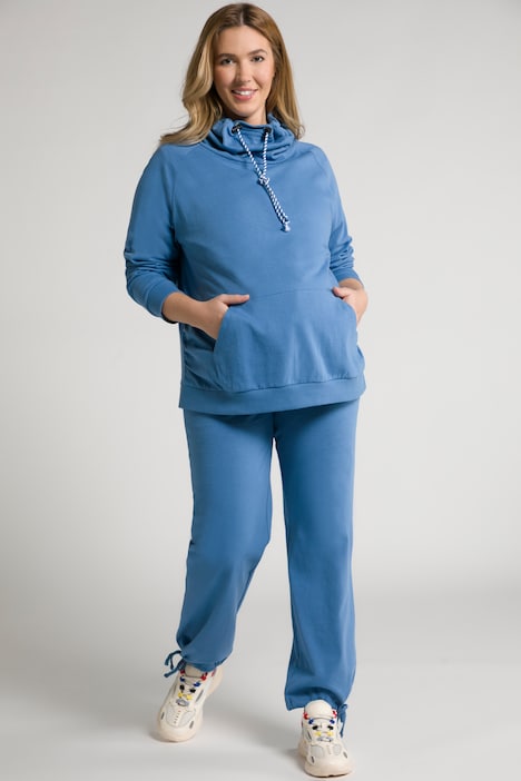 Bellieva-Sweatshirt, elastische Seitennähte, Langarm