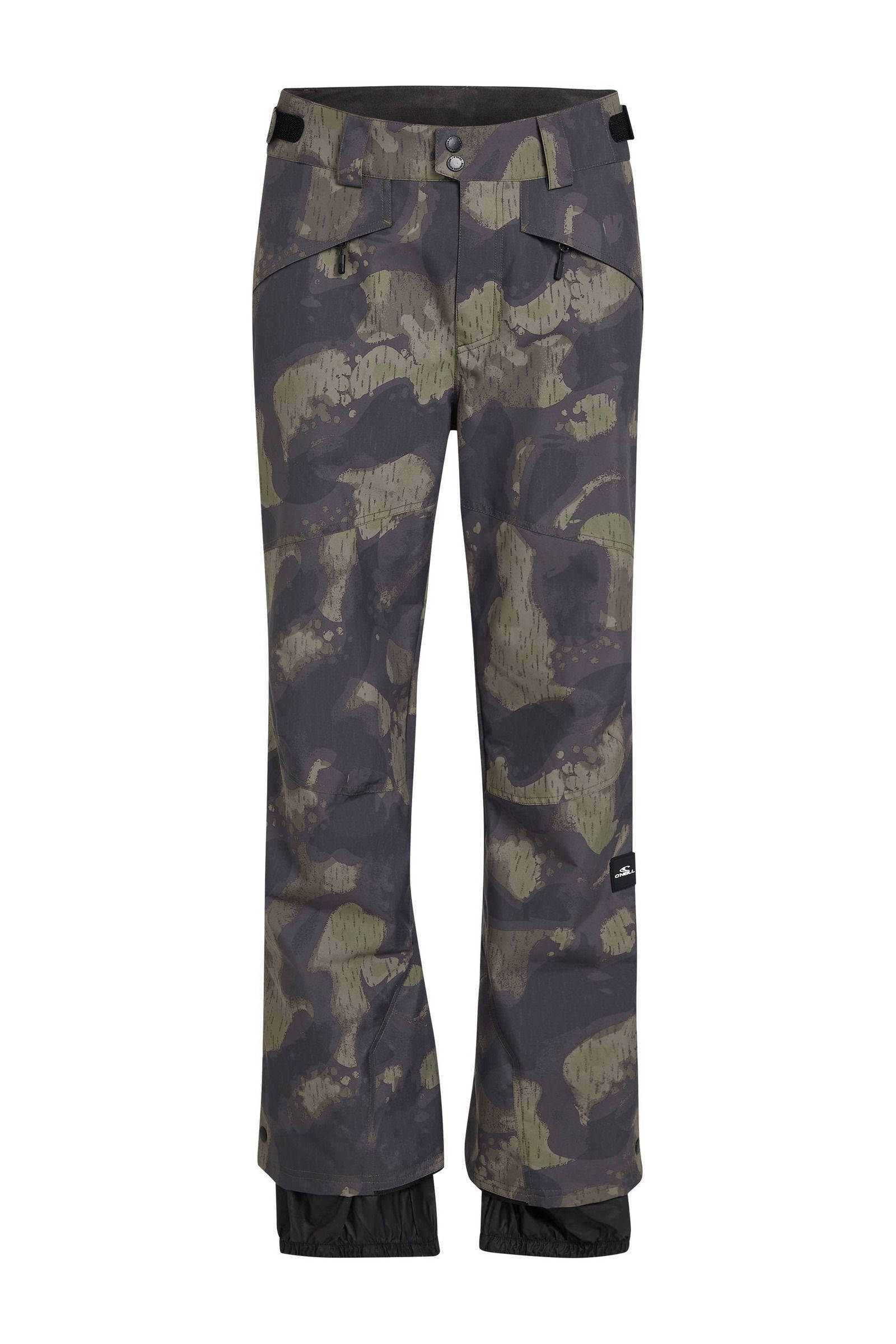 O'Neill skibroek Hammer zwart camouflage