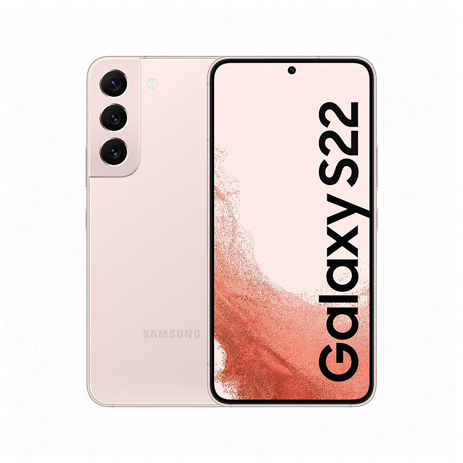 Samsung Galaxy S22 5G (Rose) - 128 Go - 8 Go · Reconditionné