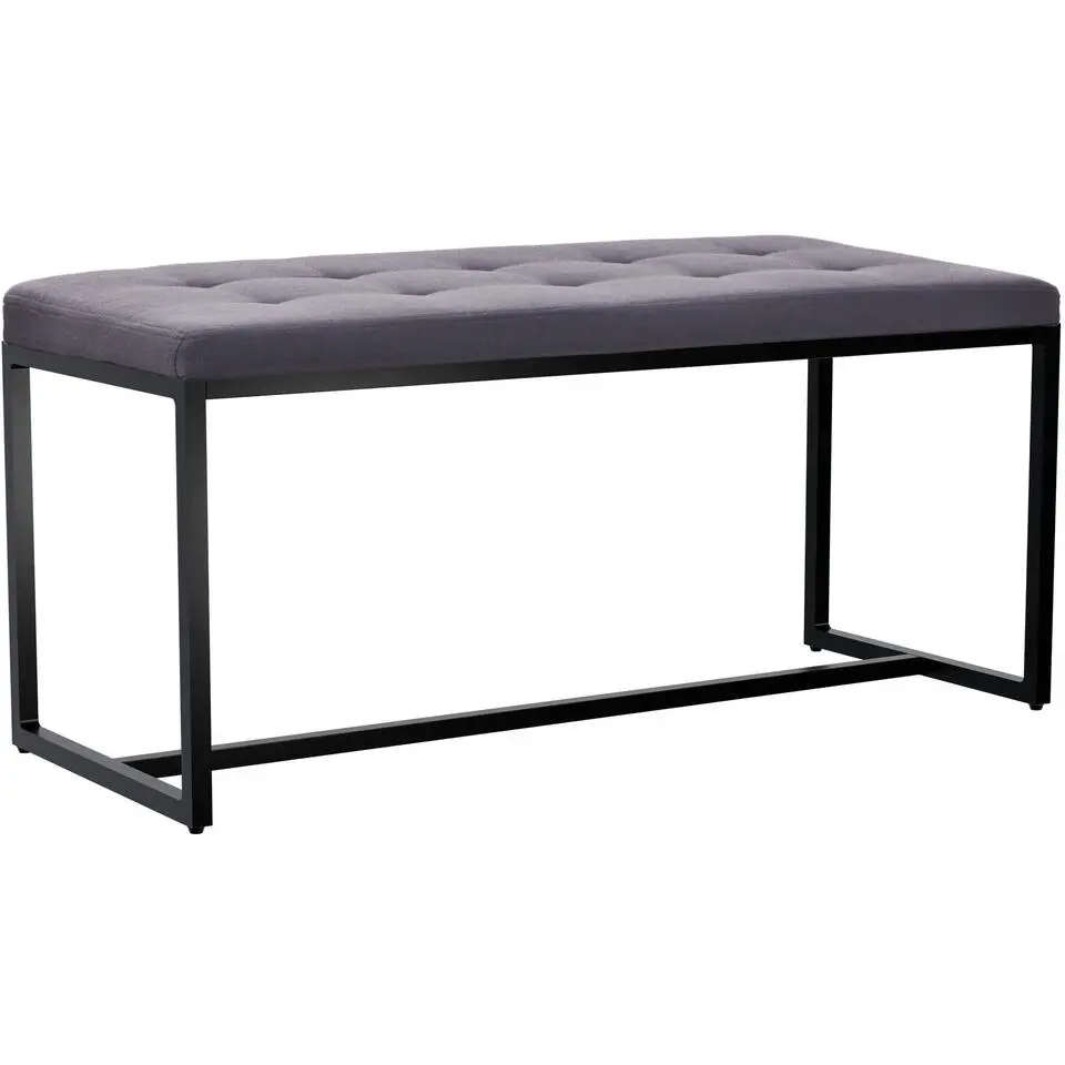 CLP 2-zits Bankje Barci 100 cm - donkergrijs