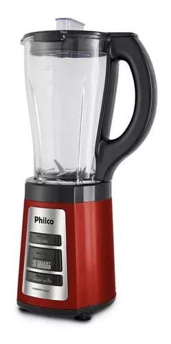 Liquidificador Smart Copo Vidro 600w Plq2000 Philco 110v