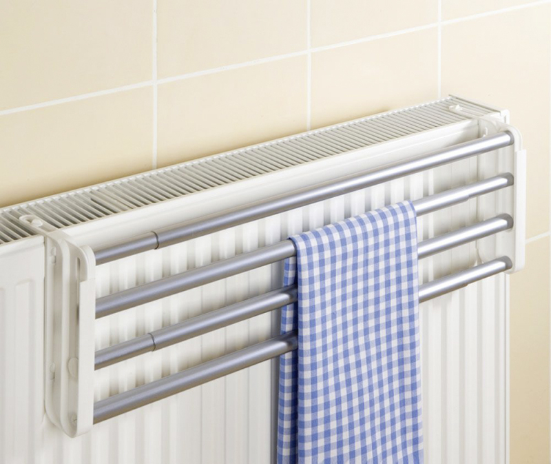 WENKO Wäscheständer - Aluminium - hängend