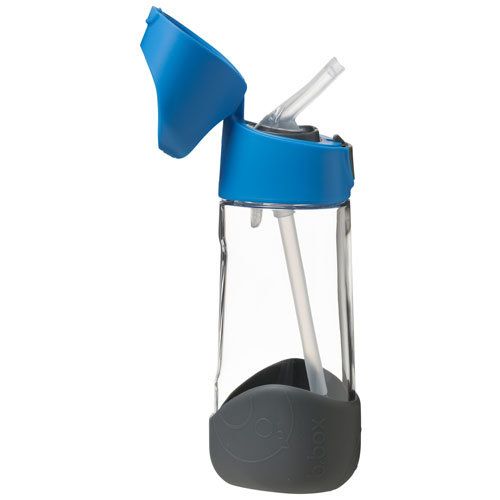 b.box Tritan Drink Bottle 450ml Blue Slate 9m+