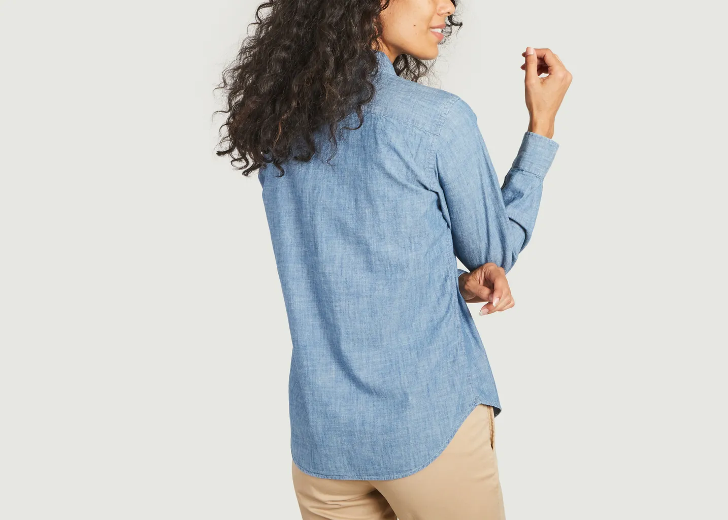 Chemise en chambray de coton Polo Ralph Lauren
