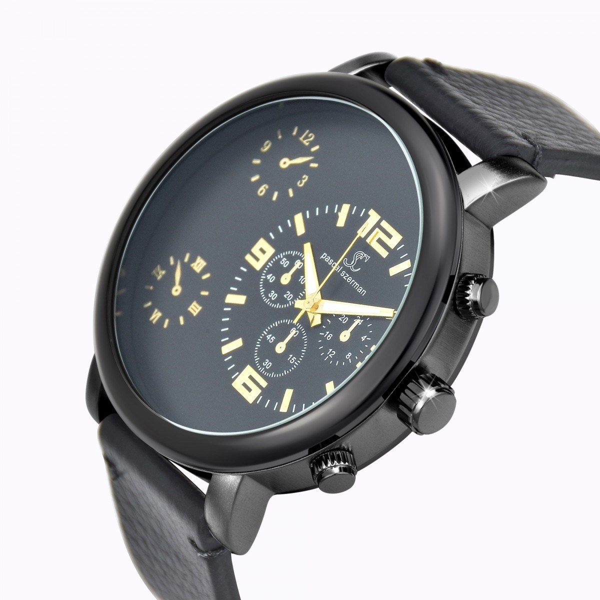 Montre homme quartz SC Crystal collection Pascal Szerman