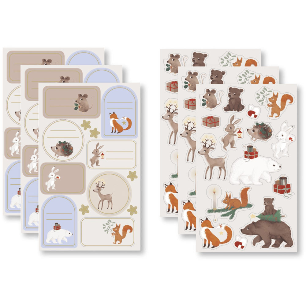 Køb FILIBABBA Forest Friends Stickers Wonderful Winter