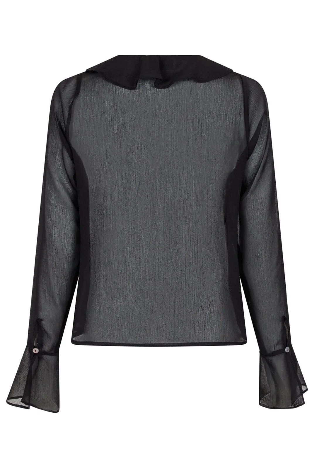 Neo Noir Anika Frill Blouse