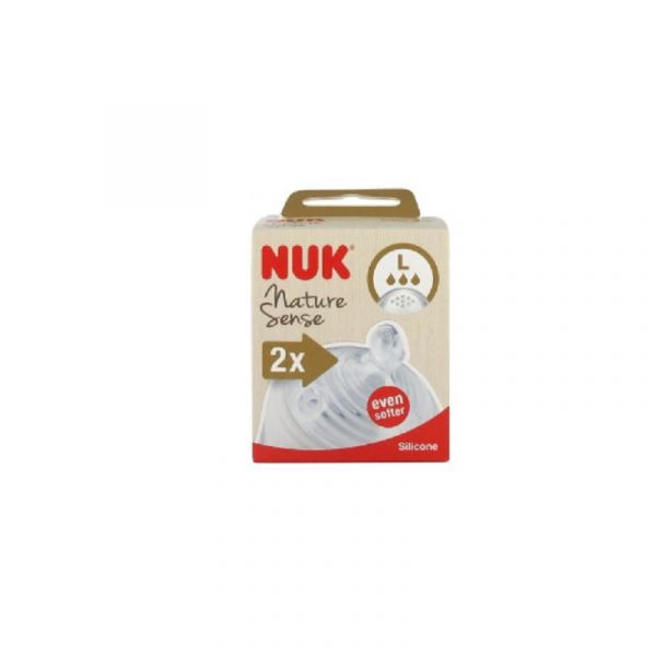 Nuk for Nature Tetina Silicone Tam L 2 unidades