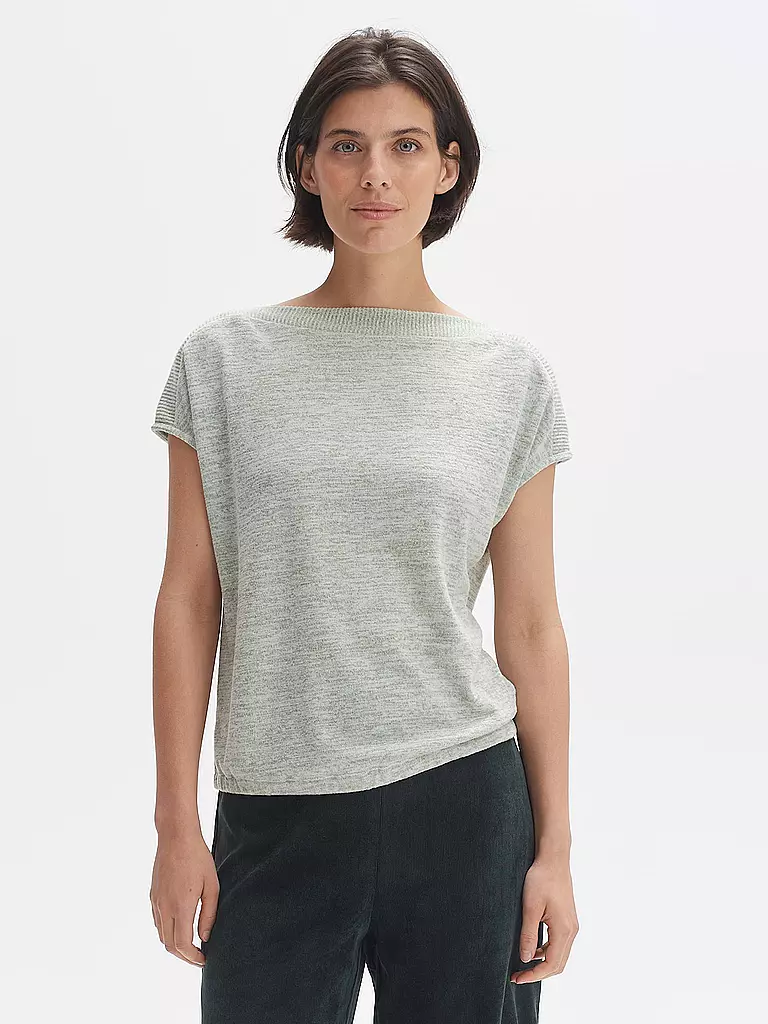 OPUS Shirt SURBAN hellgrau