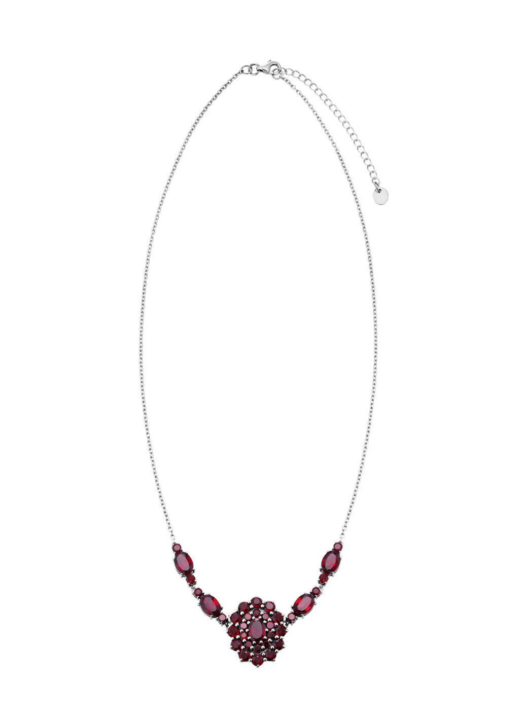 Elegante Halskette mit Granat