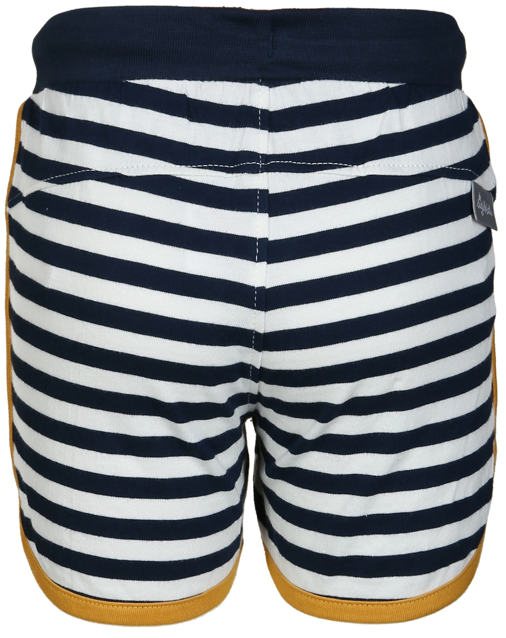 Shorts SUMMER STRIPES in weiß/dunkelblau