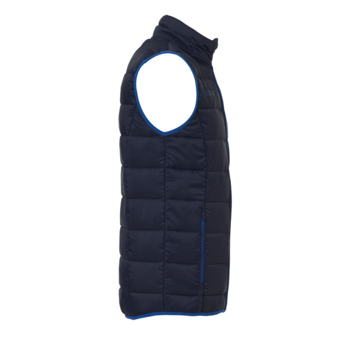 Colete de plumas Essential Ultra Lite, cor azul marinho/azul-celeste, Uhlsport