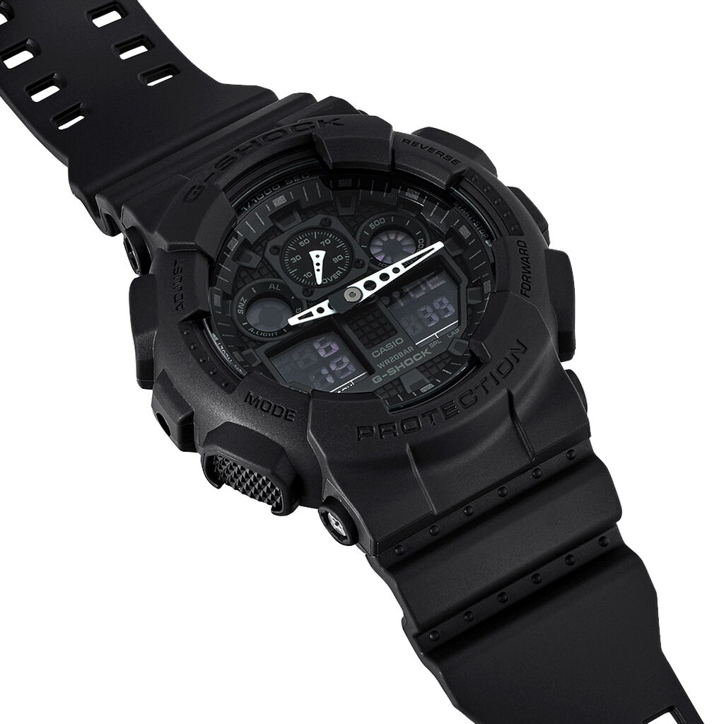 Montre Casio G-shock Black & White Noir