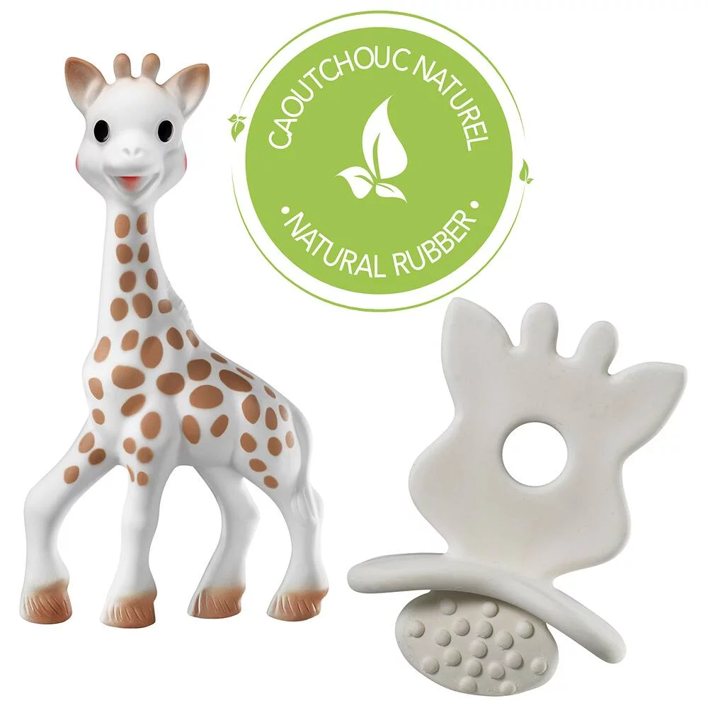 SOPHIE LA GIRAFE ET CHEWING RUBBER SO PURE