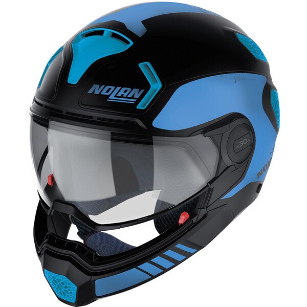 Nolan - Casque N30-4 TP Uncharted Noir Mat / Bleu