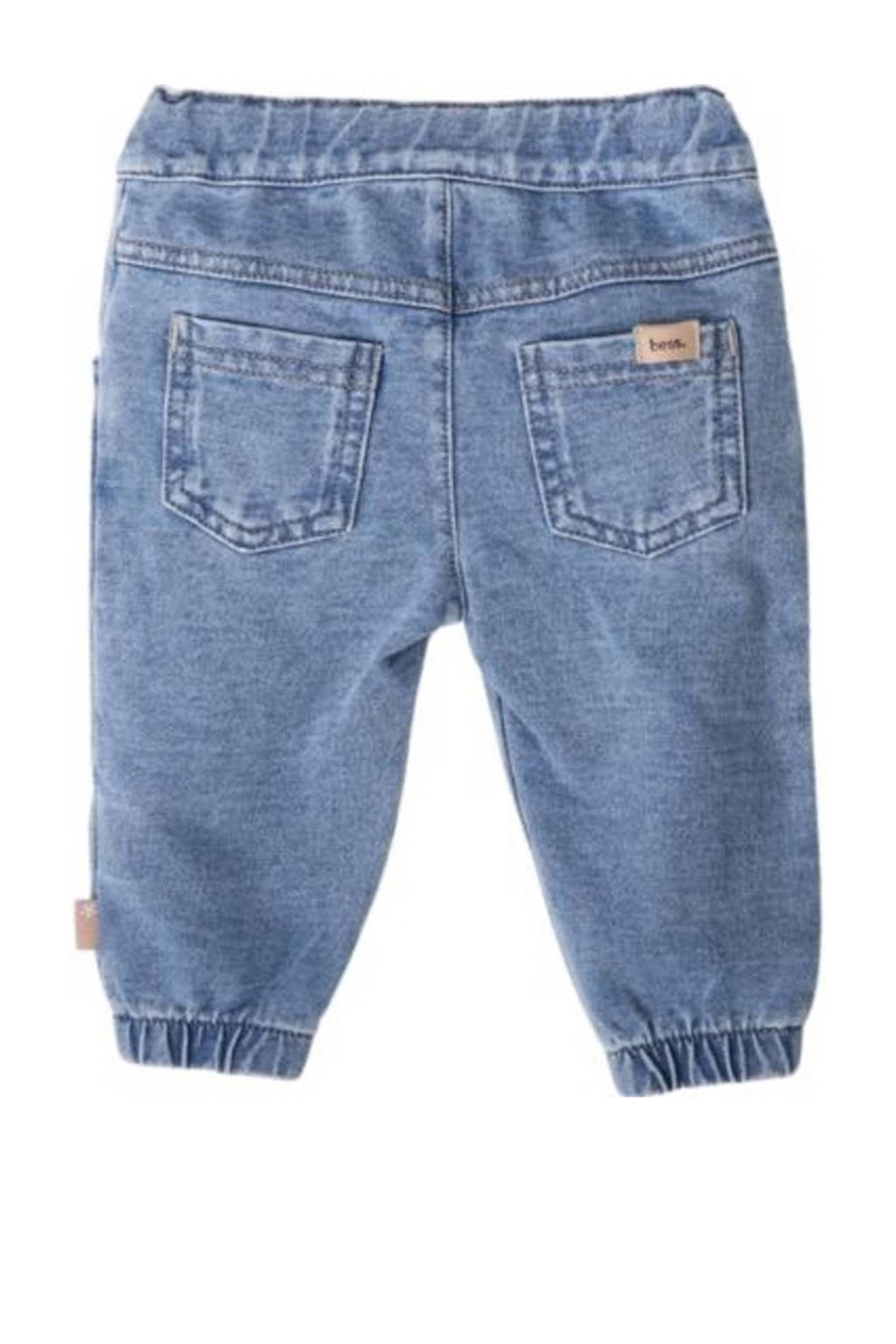 BESS baby regular fit jeans stone wash