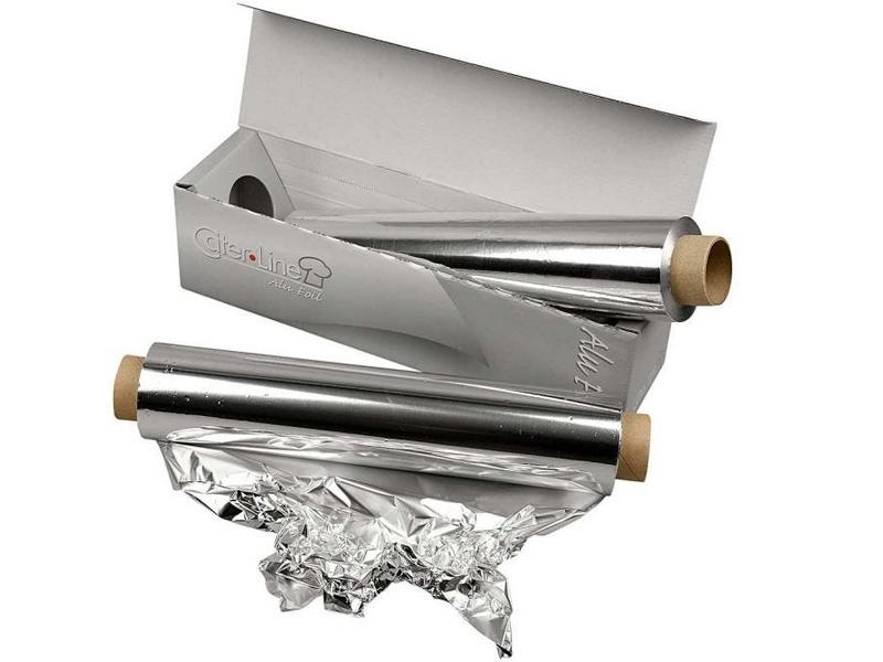Creativ Company Alufolie Grosspackung 30 cm x 150 m Aluminiumfolie ideal zur Verpackung, Abdeckung und Isolierung