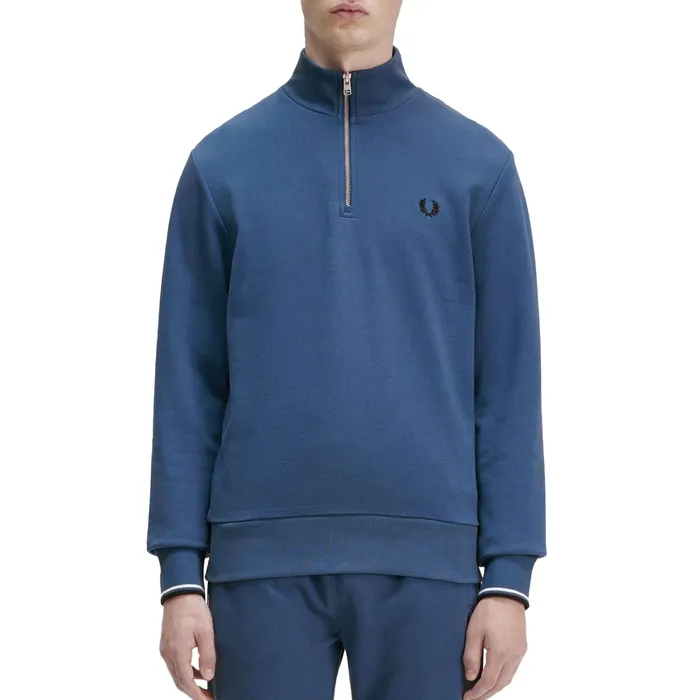 Fred Perry Half Zip Sweatshirt Heren