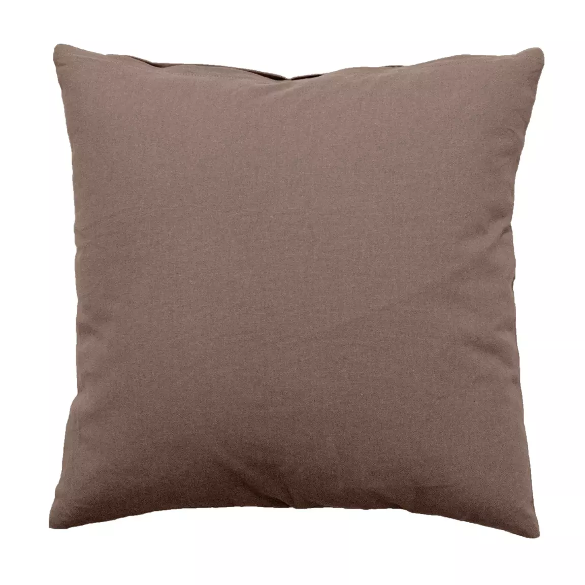 Coussin carré (40 cm) Etna Marron vison