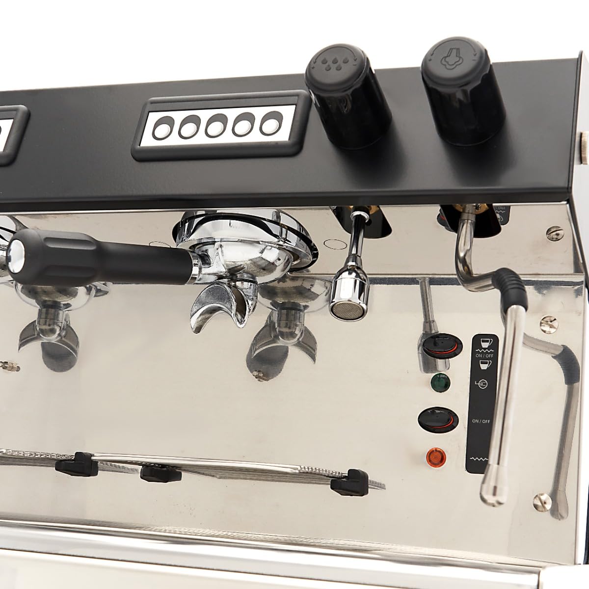 Maxima Gastro Espressomaschine - 3 Kolben - 540 Tassen pro Stunde