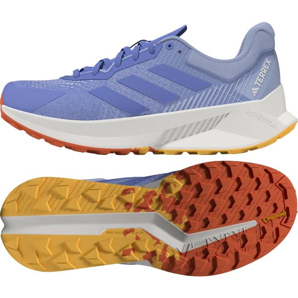 Chaussure trail ADIDAS TERREX SOULSTRIDE FLOW BLUE FUSION/BLUE FUSION/IMPACT ORANGE