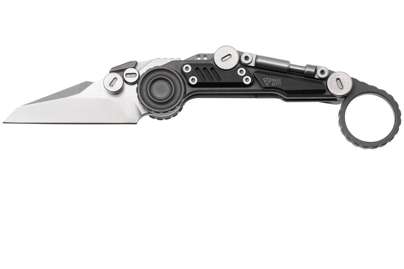 NOC Knives Shuukaku MT-1105 Two Tone M390, Titanium Black Inlay, zakmes