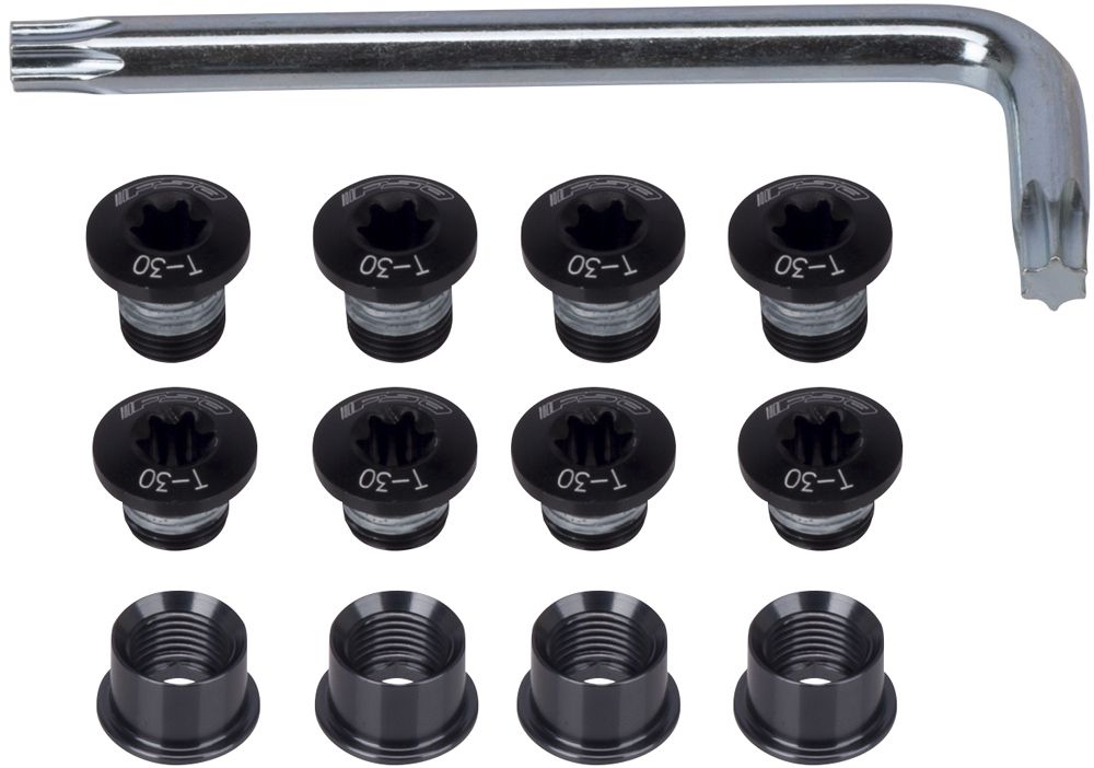 FSA Kettenblattschraubenset Torx für 4-Arm schwarz