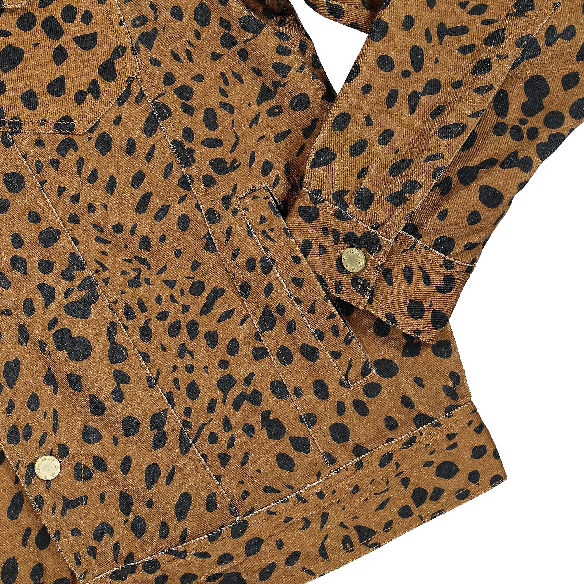 Noon Goons<br>Go Leopard Denim Jacket